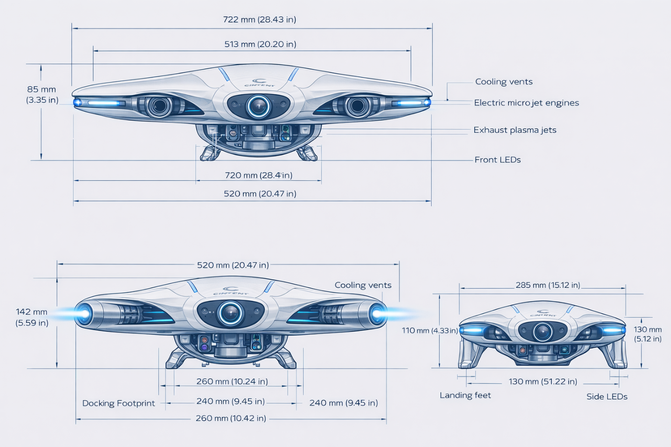 Drone blueprint